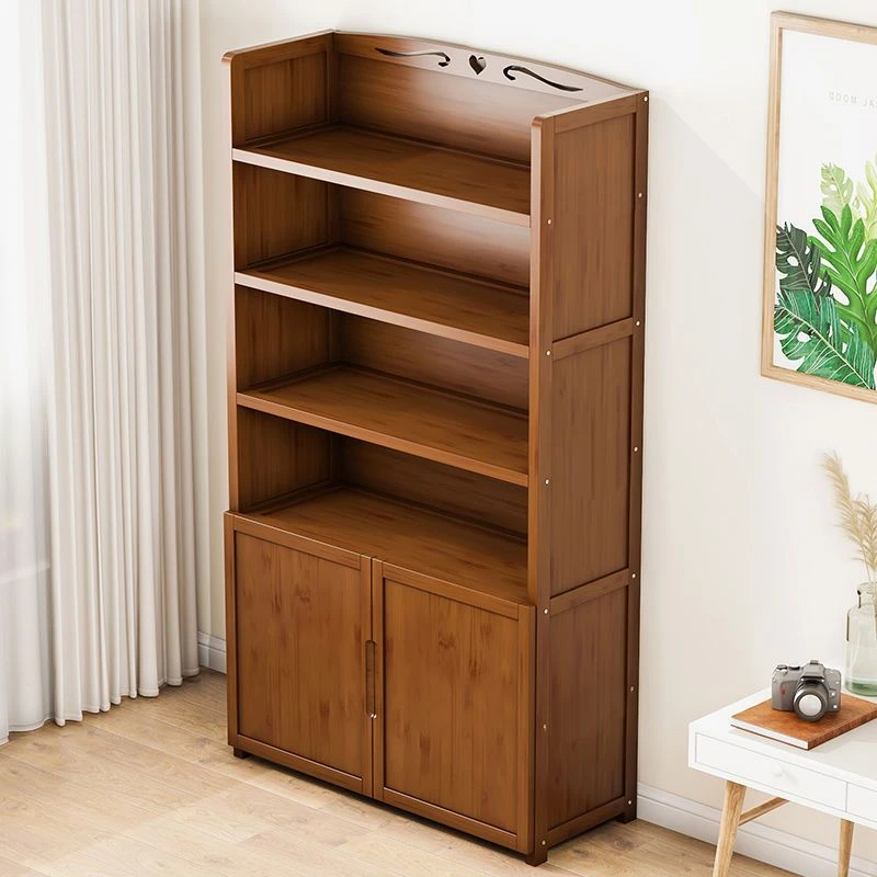 【小扬哥推荐】楠竹书架简易家用多功能儿童置物架落地多层桌面实