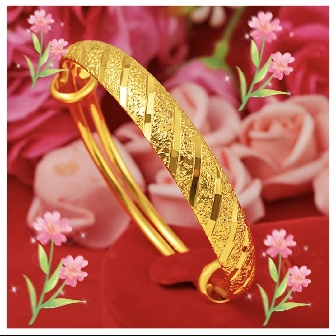 手镯手镯  流星雨推拉手镯经典网红轻奢 SZ-合金