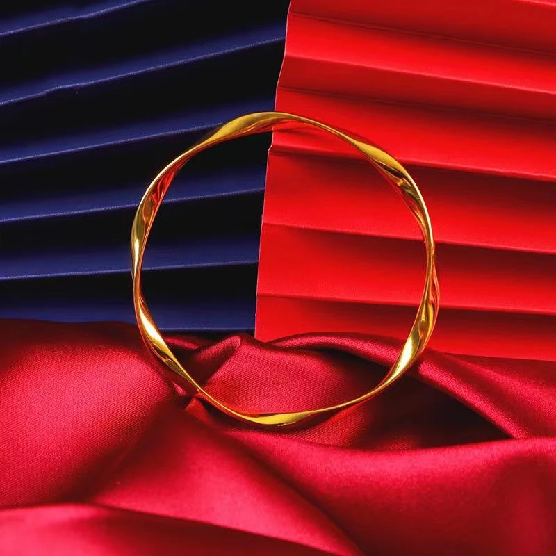 手镯  2023新款爱情永恒莫比乌斯手环合金