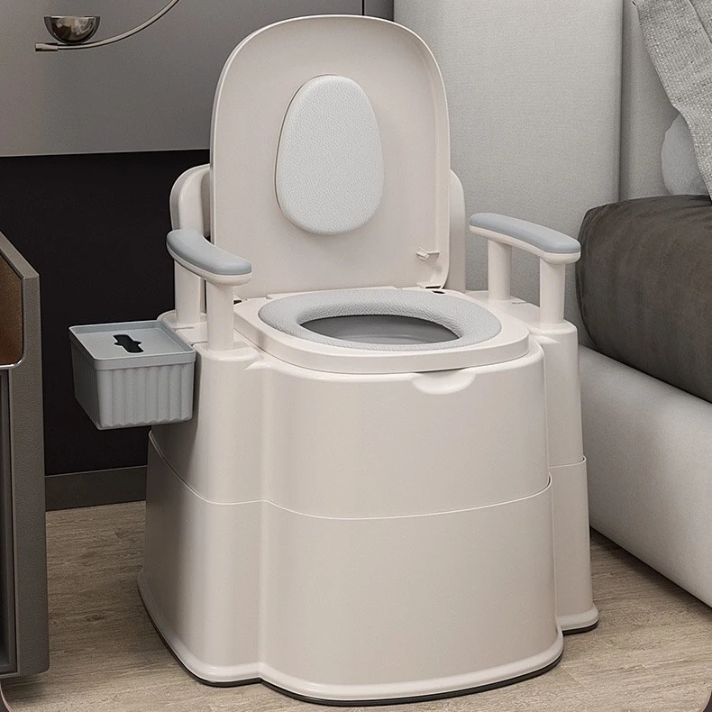 老人坐便器马桶专用家用便携式成人孕妇痰盂防臭室内坐便椅卧室