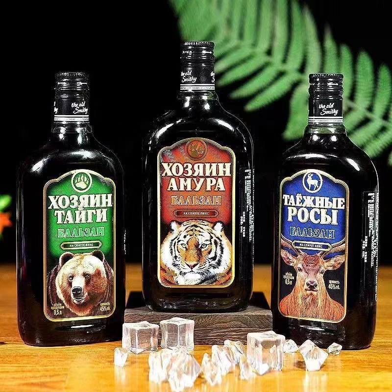 俄罗斯亚里奇牌泰加/阿穆尔/森林珍露配制酒500毫升