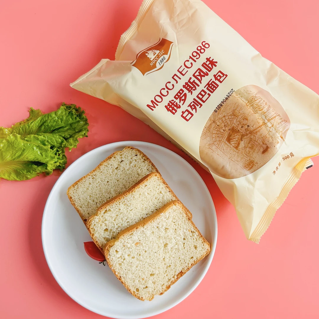 【国产】莫斯森林大列巴俄罗斯风味面包500（±50）克*2个