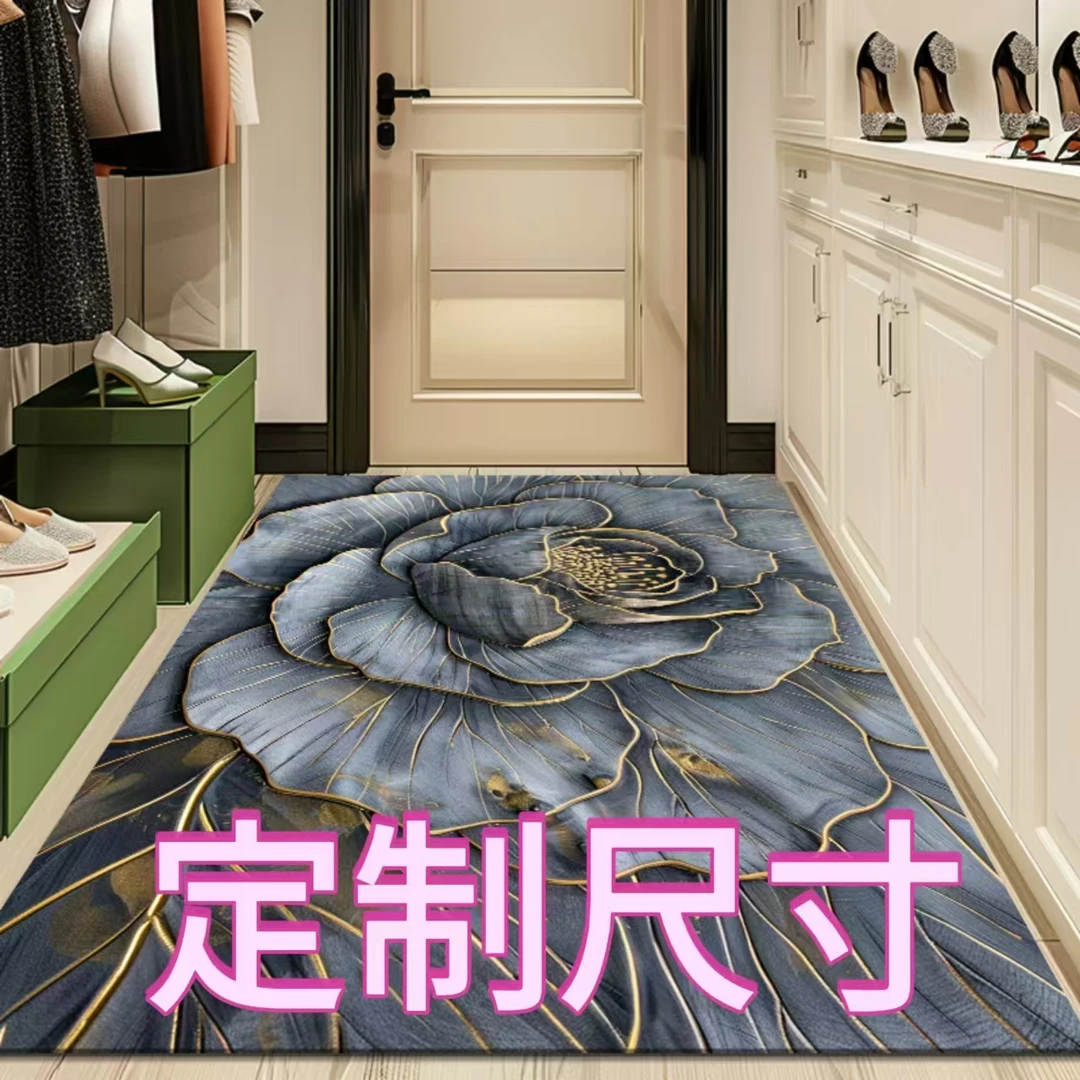 硅藻泥入户门吸水防滑垫家用可裁剪地垫门垫吸水防滑易打理脚垫
