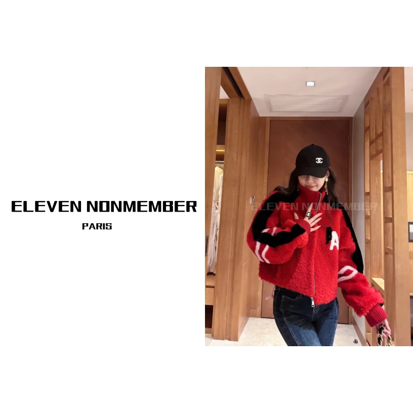 Eleven Nonmember GG77052 设计师百搭皮草外套
