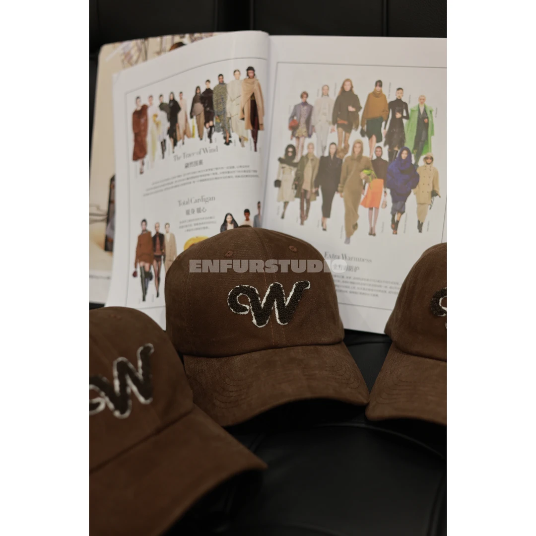 EN 2025/FW |  W字母休闲帽子 显脸小~