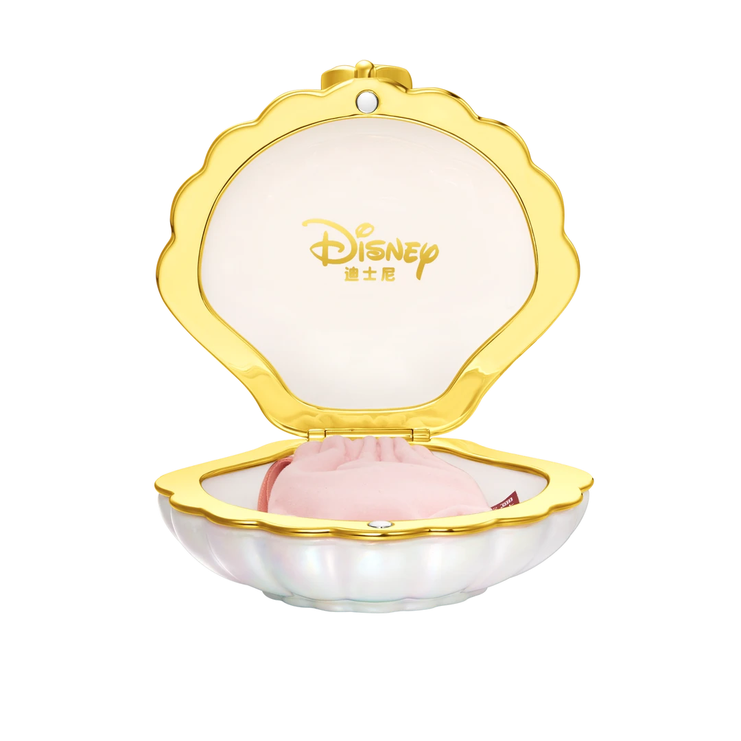 周大福贝壳首饰盒