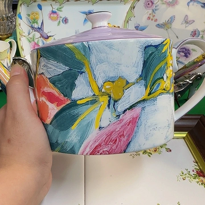 瓷片西洋瓷器哈哈哈哈哈