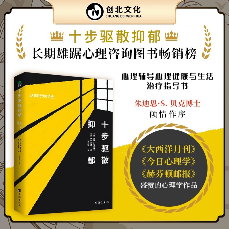 十步驱散抑郁 ：认知行为疗法 学习 实践  心理健康
