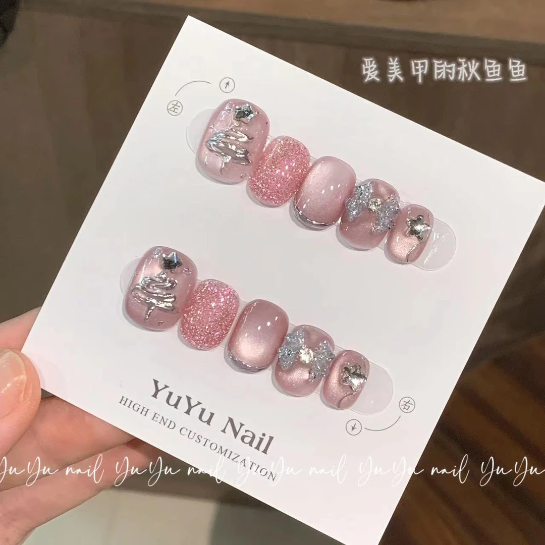 【圣诞甜心】ZEALON-轻奢纯手工高端原创穿戴甲A608