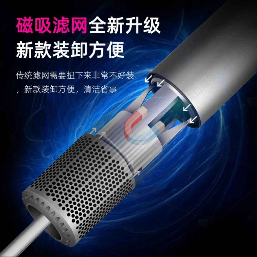 华强北正品负离子高速吹风机家用酒店温控静音无叶吹风机护发速干