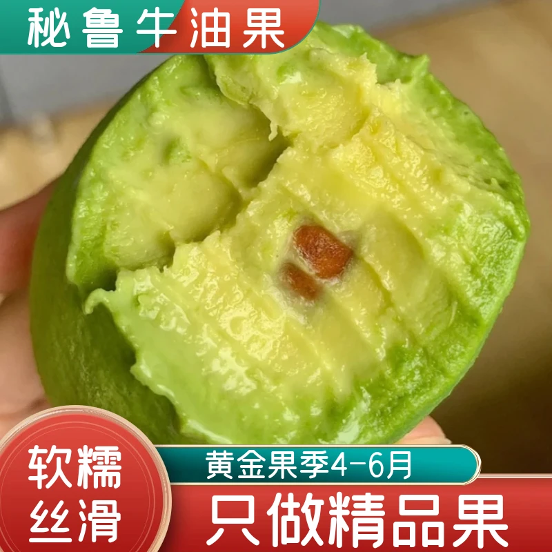正宗秘鲁进口精品哈斯牛油果软糯丝滑绵密新鲜应季水果宝宝辅食F