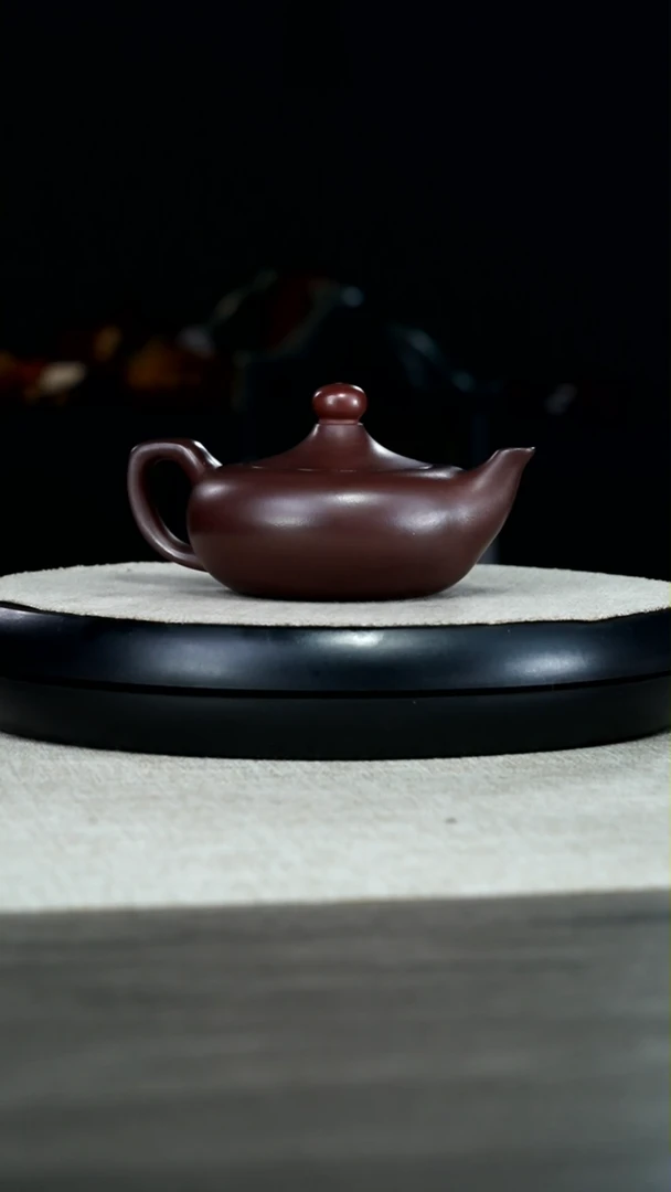 【闪购商品】紫泥茶壶徐忠清茄皮紫泥鸿运当头200CC