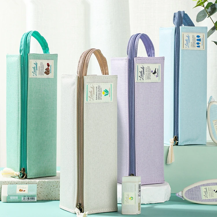 【木野梦境】KOKUYO/国誉容量可扩展收纳大号便携学生笔袋文具盒