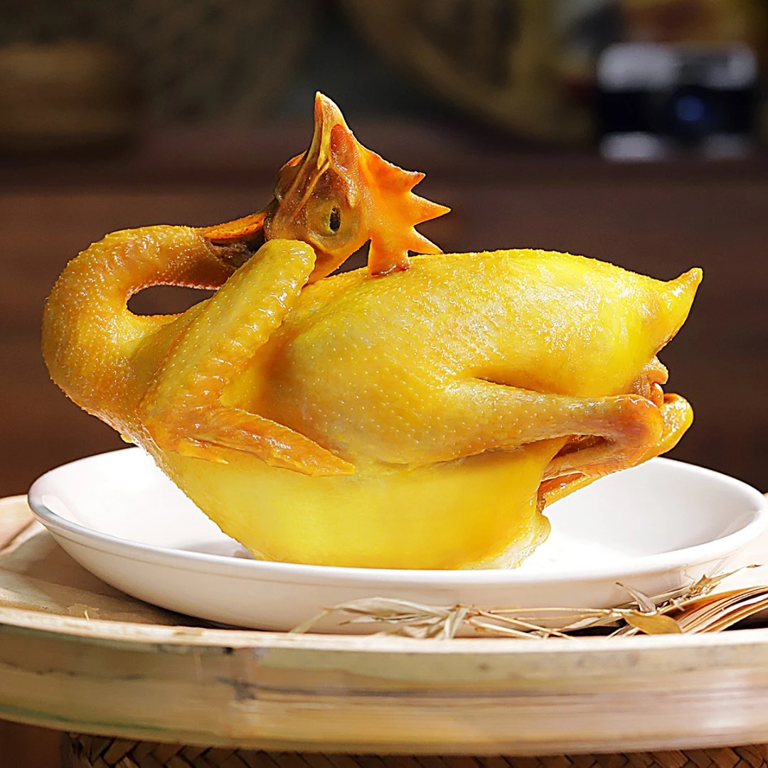 梅州盐焗老鸡1600g两只新鲜秘制开袋即食手撕锁鲜礼袋装