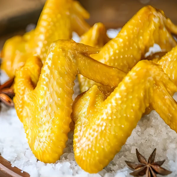 梅州古法秘制盐焗鸡翅160g（新鲜0防腐健康解馋开袋即食有嚼劲）