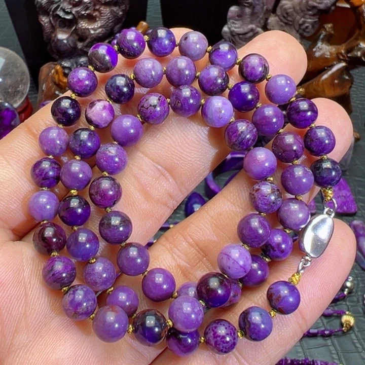 苏纪石（舒俱来）项链银S925镶嵌