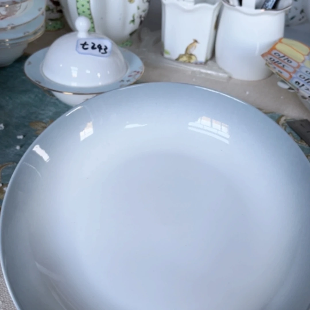 【闪购商品】陶瓷碗渐变盘四个瑕疵