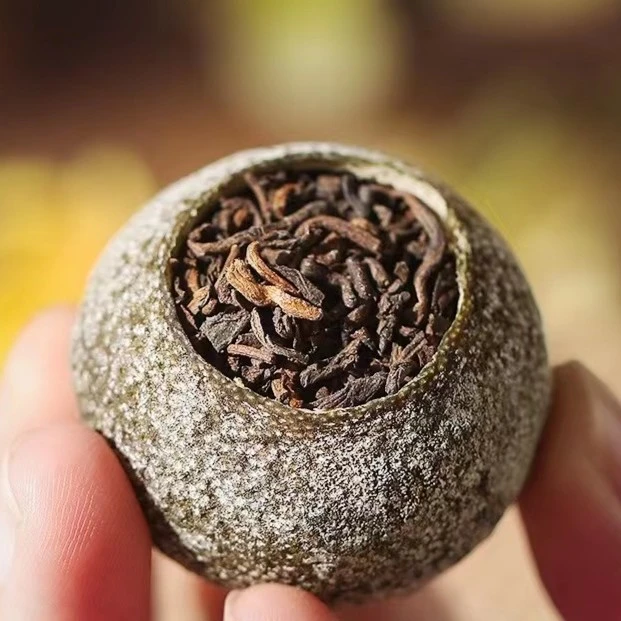 【新会大青柑 · 独特工艺】普洱茶熟茶15g*20颗