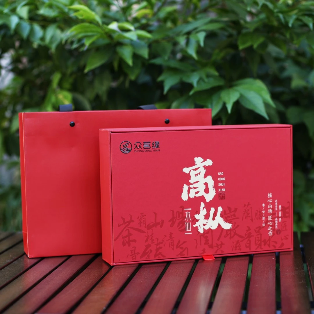 【柏冠茶业·高枞水仙】中轻火碳焙工艺 53年树龄 兰花香 岩茶