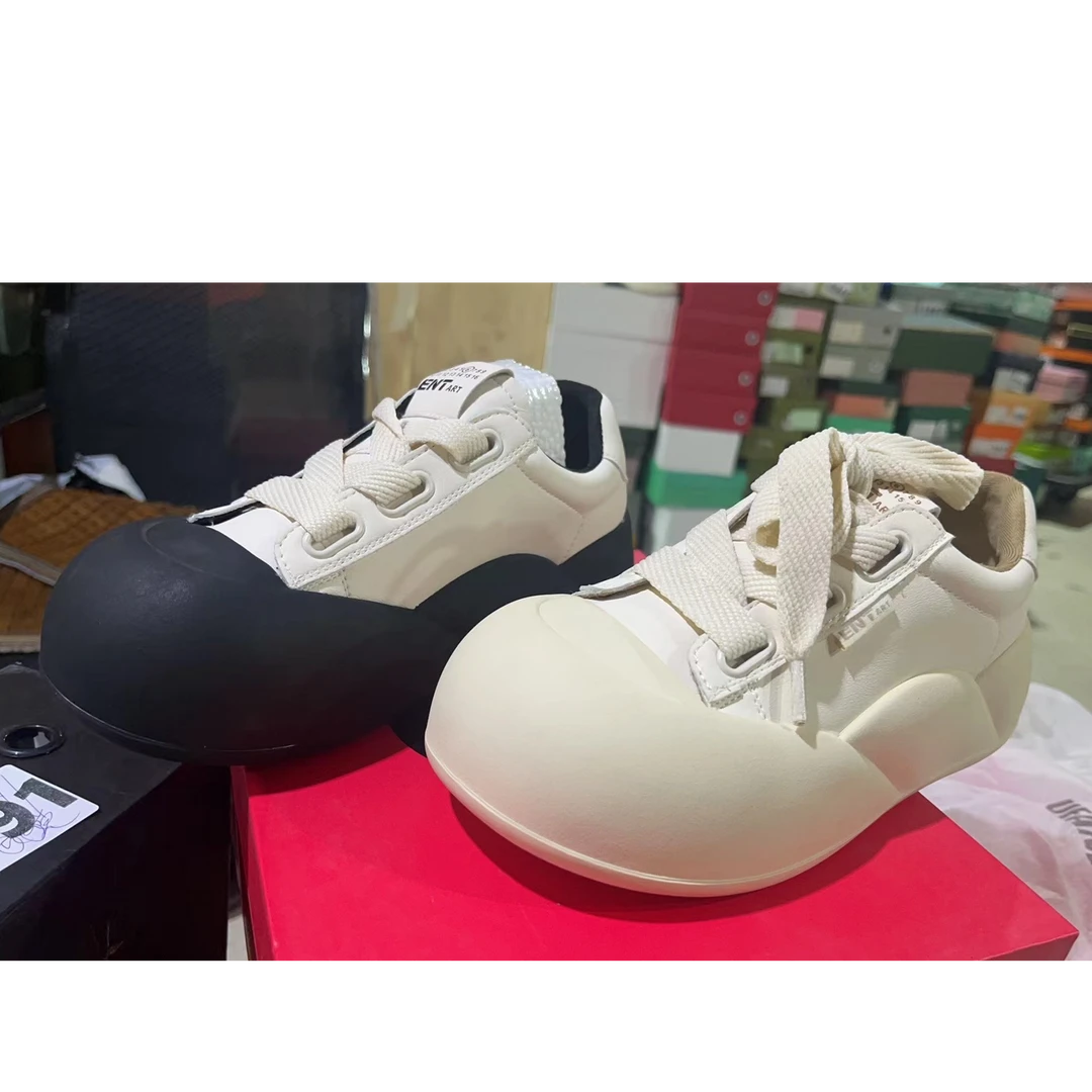 925   厚底  面包  小白鞋