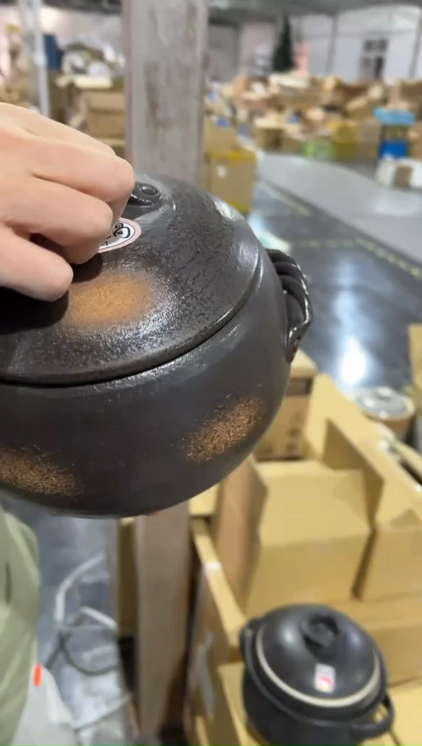 【闪购商品】陶瓷栗子锅 5合  2.4L