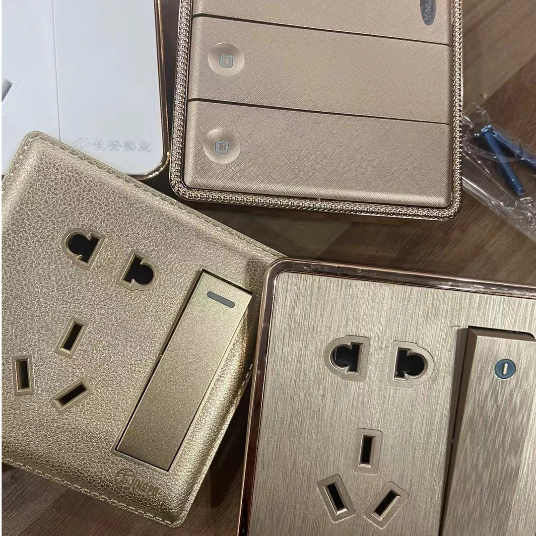 家用面板五孔单开双开