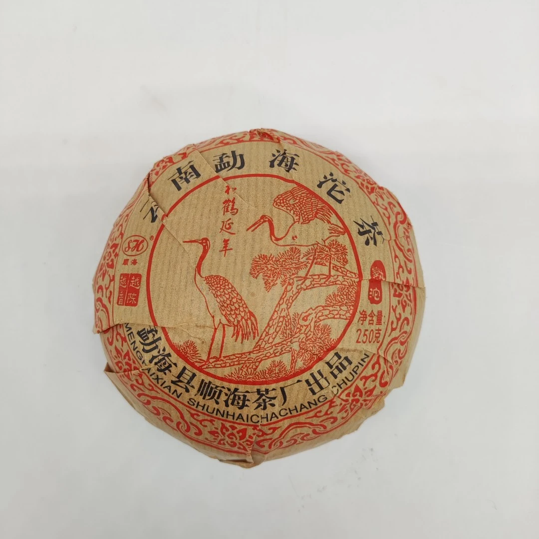 尾货：松鹤延年 2017年 熟茶沱茶 250克/沱