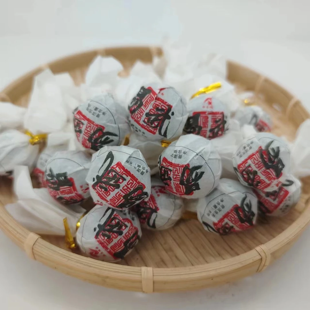 （40颗）易武龙珠 2023春茶 普洱生茶 香柔水甜 口感细腻 8克/颗