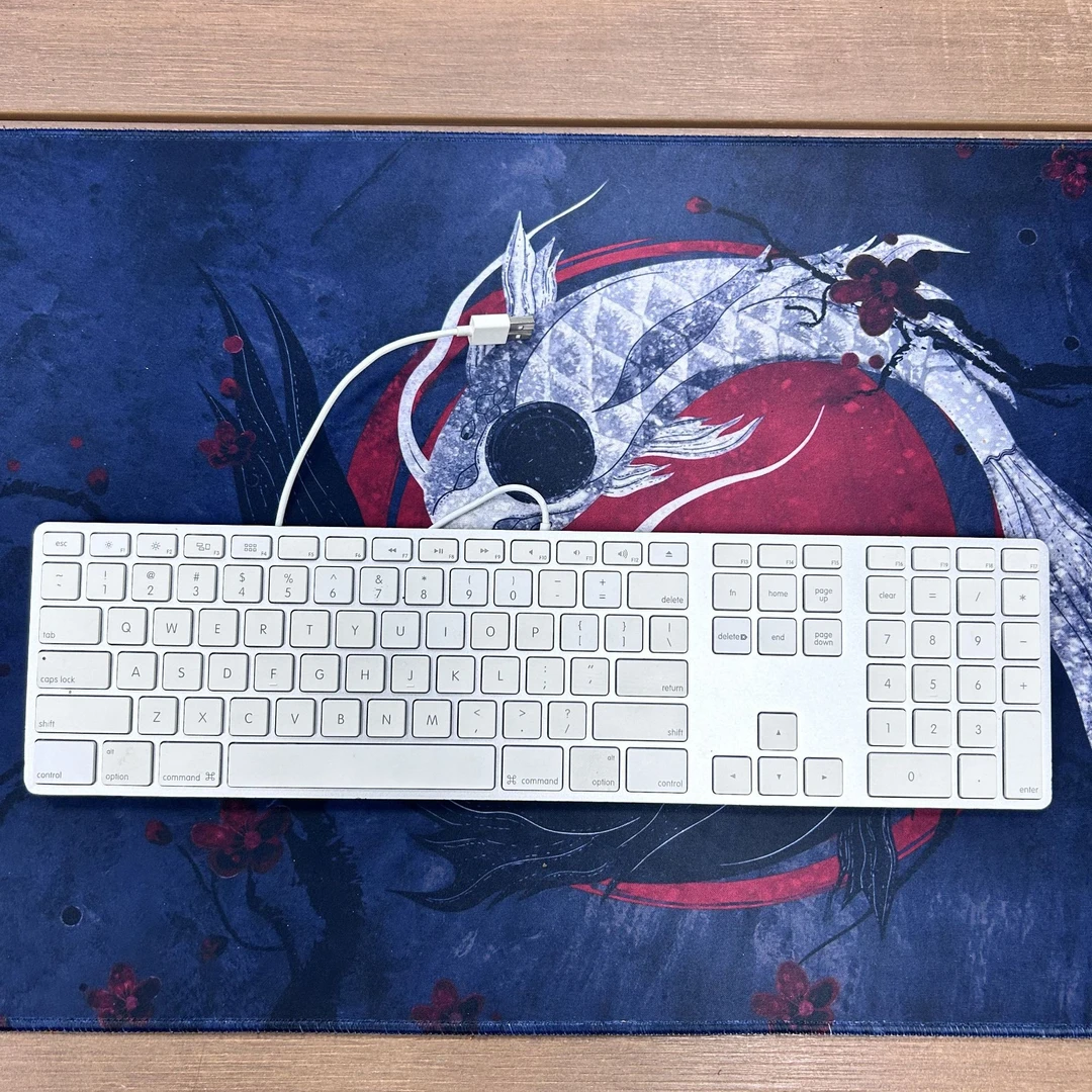 95新 Apple/苹果 苹果有线一代键盘原装正品/apple笔记本IMAC办公