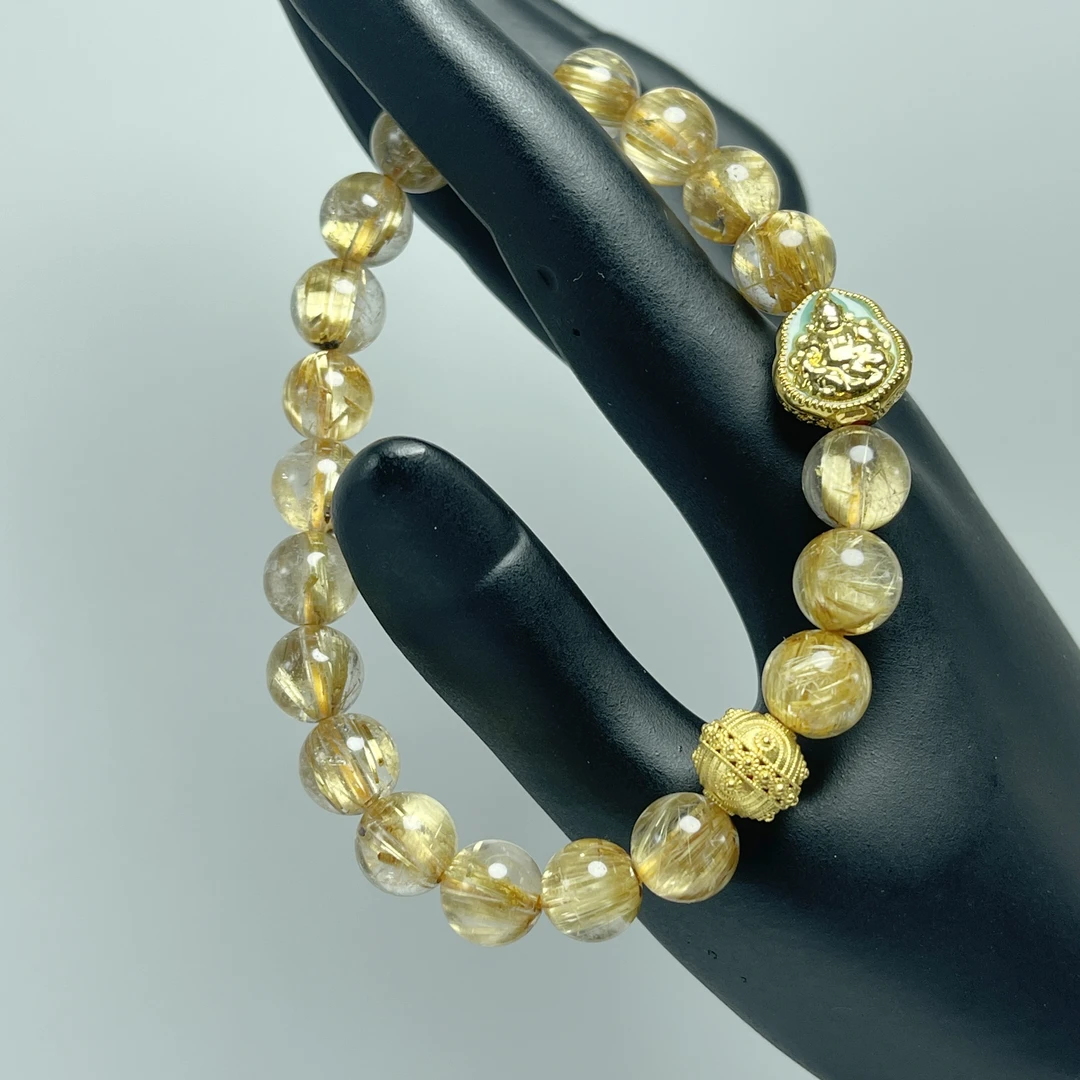 【金发晶+18K金款】原创设计轻奢时尚气质精致小众高级感最新款手链