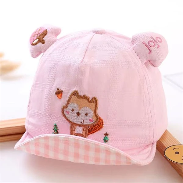 冉宝宝帽子秋冬季可爱小鹿帽婴幼儿毛线帽冬季中加厚保暖针织帽