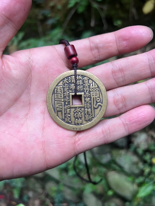 经典老铜 传统山花 手工编织创意用品