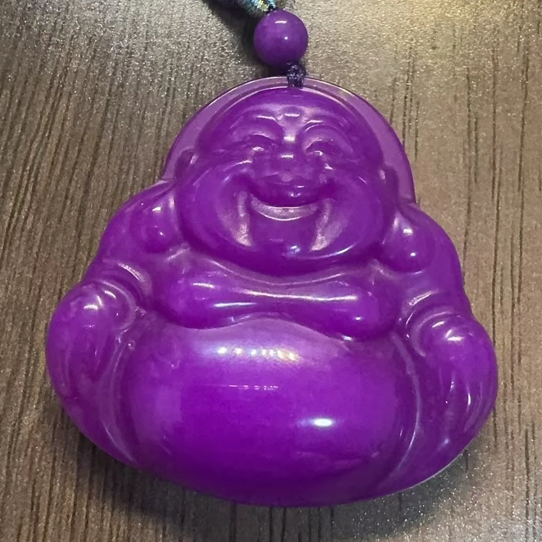 非金属珐琅吊坠 玉化丝绒佛公吊坠经典时尚（配绳）