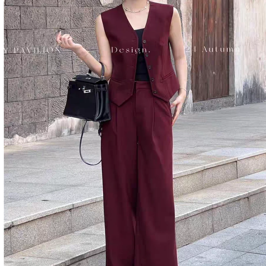 深圳南油高端女装欧货时尚气质显瘦套装