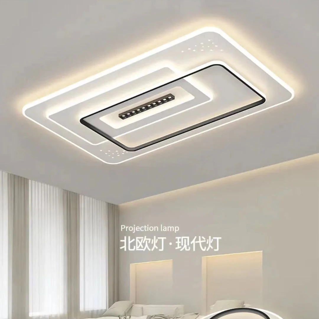 2025最新款LED客厅吸顶灯广东中山灯具现代简约卧室灯大气上档次