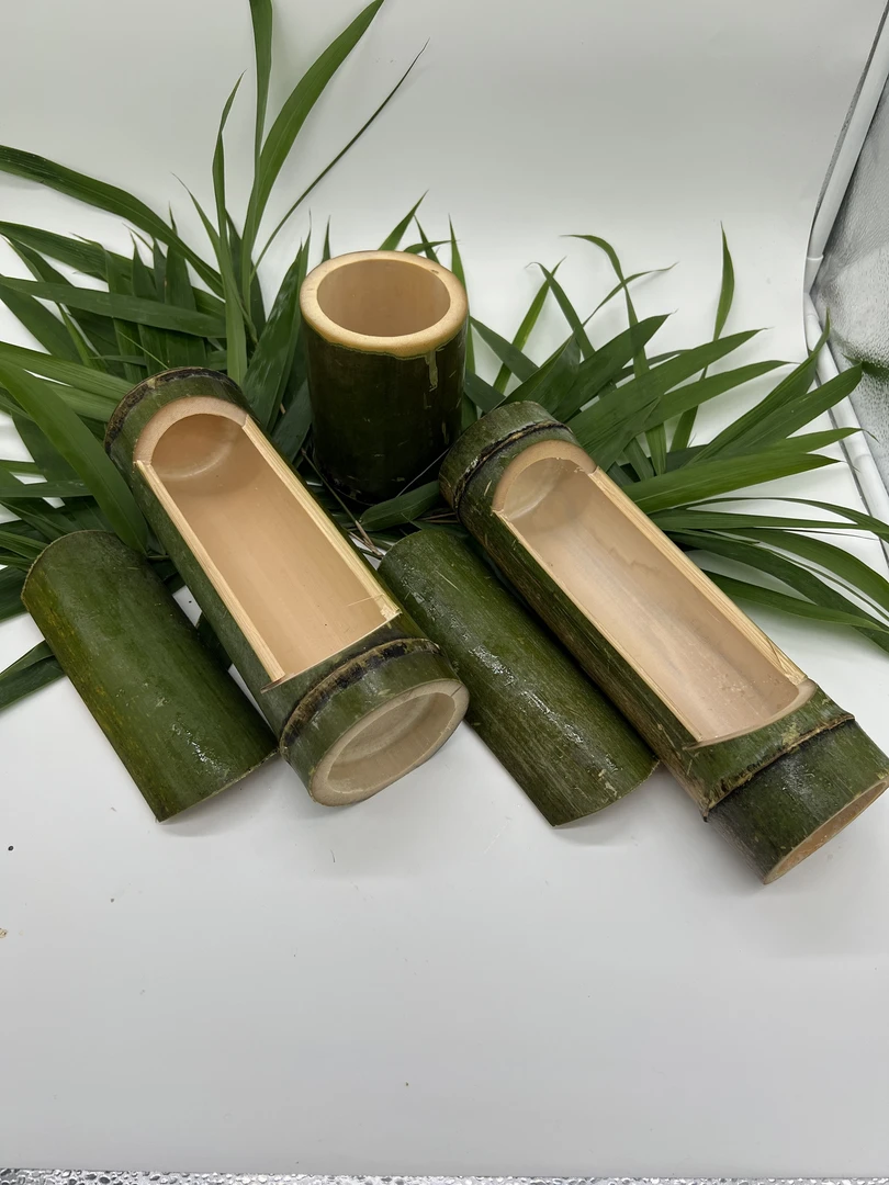 装饰竹筒竹筒饭专用竹筒汤用可种花摆饰用埔田特产竹子制作