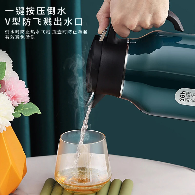 家用304不锈钢保温壶大容量热水瓶暖水壶便捷户外使用开水瓶宿舍