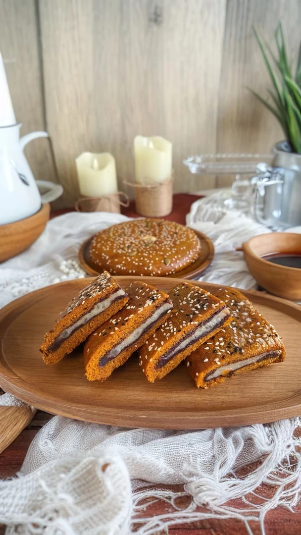 伊凡簸箕伊凡烘焙 清真 三香荞饼组合