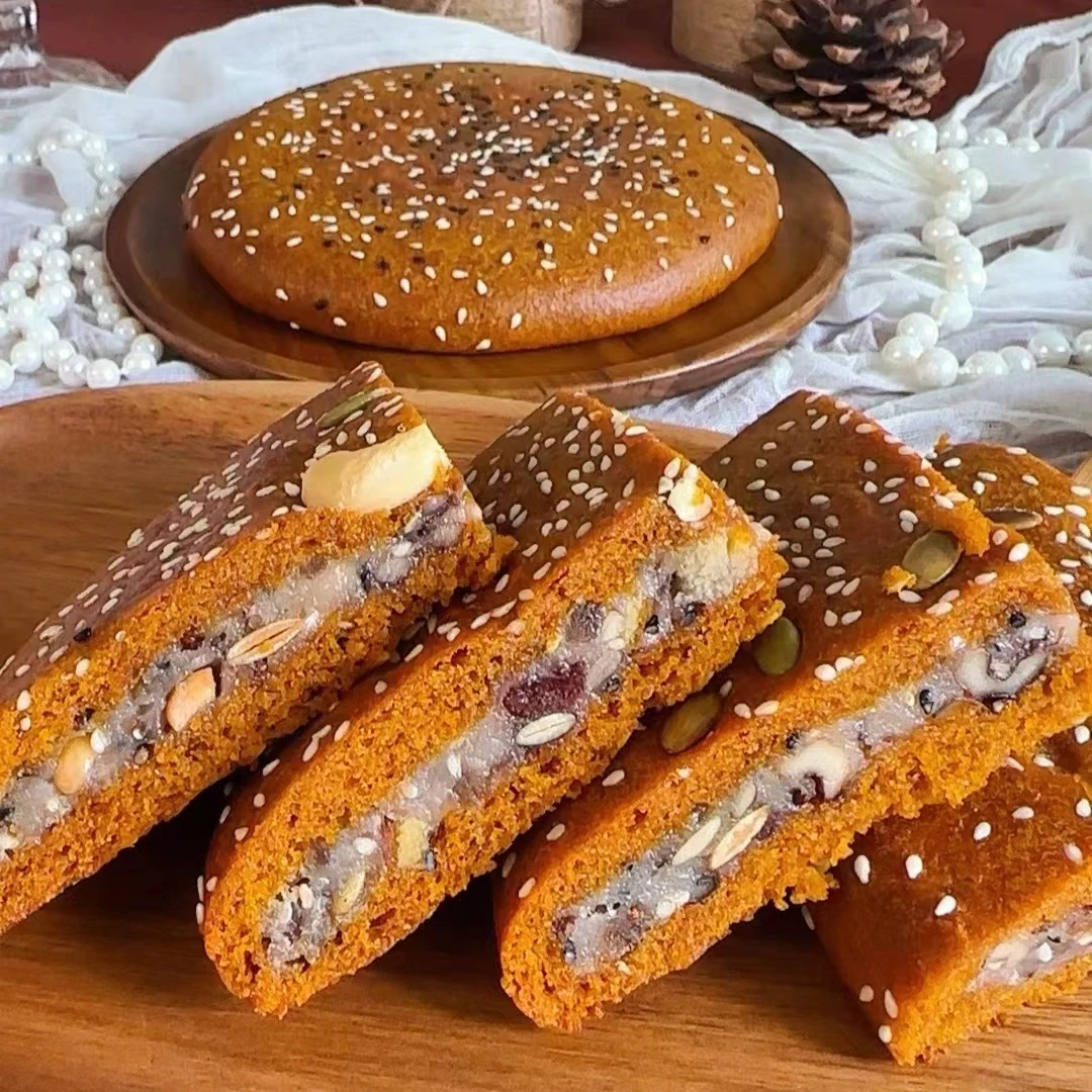 伊凡簸箕伊凡烘焙 清真 苏子荞饼组合