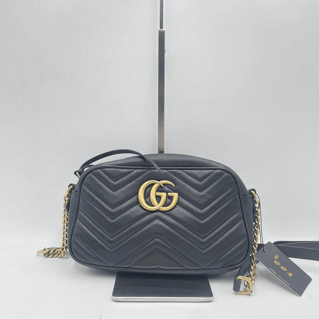 玲玲精选/95新/gucci/斜挎包/w11186