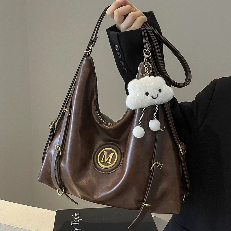 新款腋下包双肩包斜挎包【大容量】