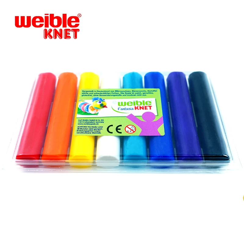 【3岁以上】德国Weible knet 彩泥补充装