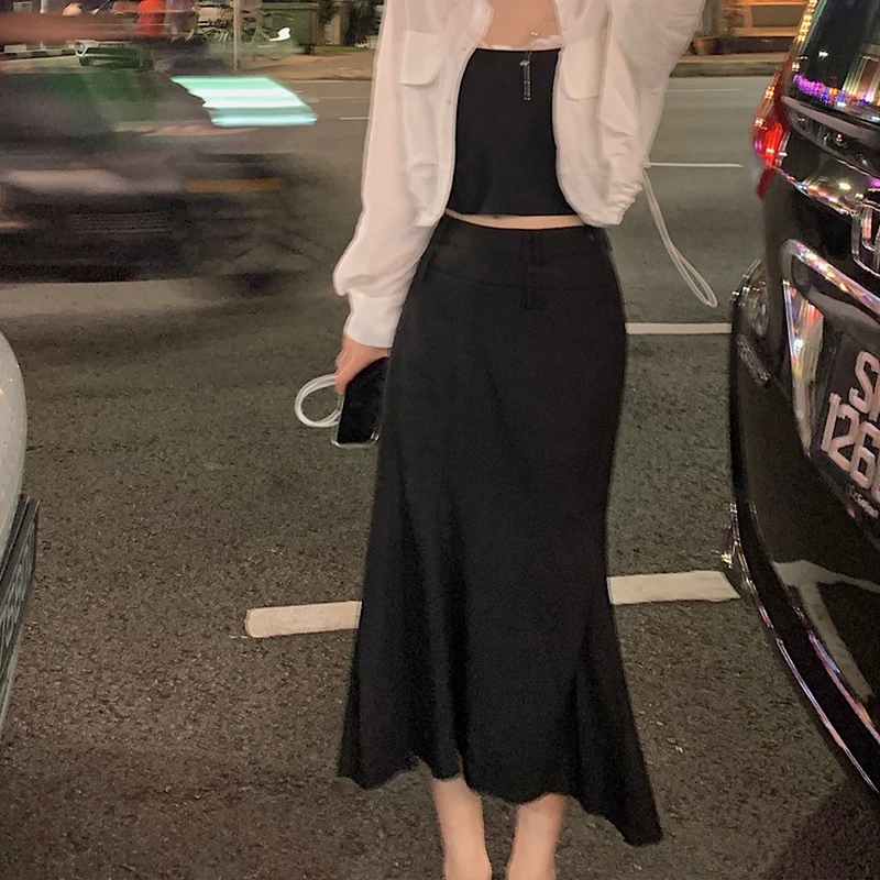 不规则双腰百褶半裙FFF23065410