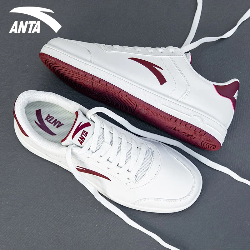 安踏鞋子板鞋男2025冬季新款休闲鞋男士百搭潮鞋运动鞋小白鞋