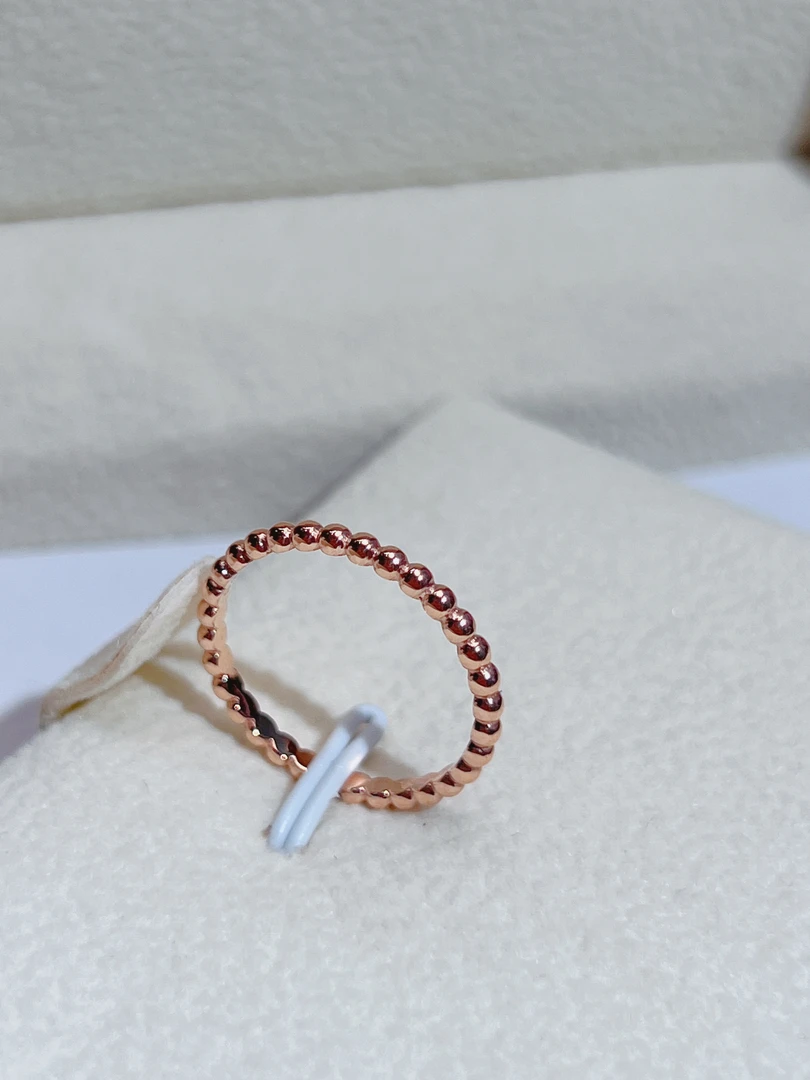 18k金珠珠戒指  13#