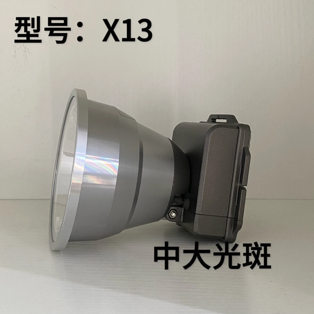 猎霸一号X13中大光斑头戴式头灯赠送黄蓝光镜片