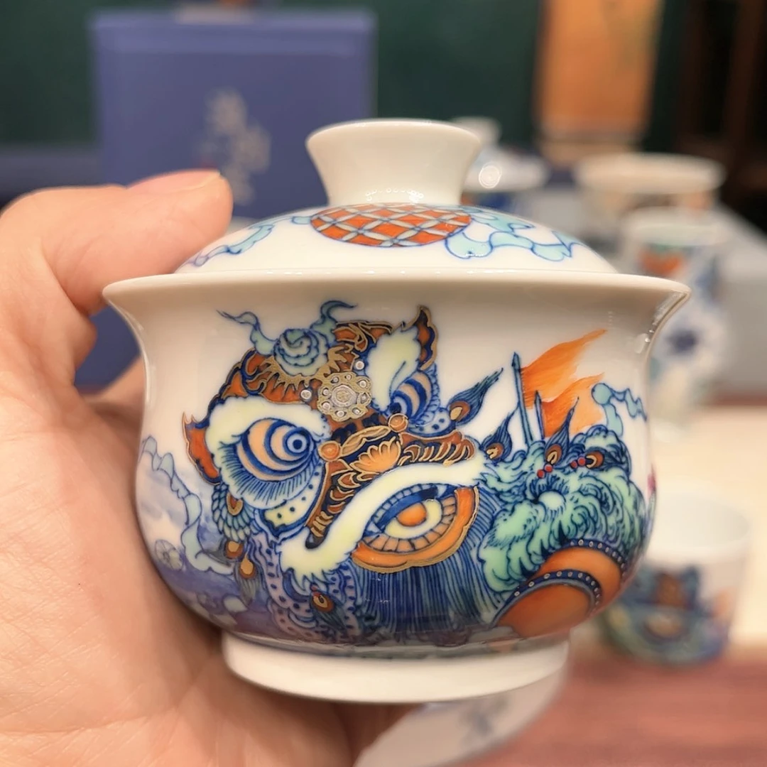 【闪购商品】瓷杯祝*山