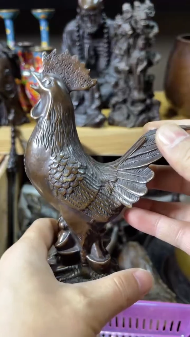 【闪购商品】1公鸡 案台摆件 物品摆件