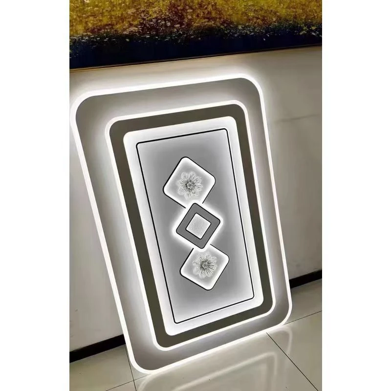 新款客厅灯led现代简约大气水晶灯2023新款智能全屋灯具套餐组合