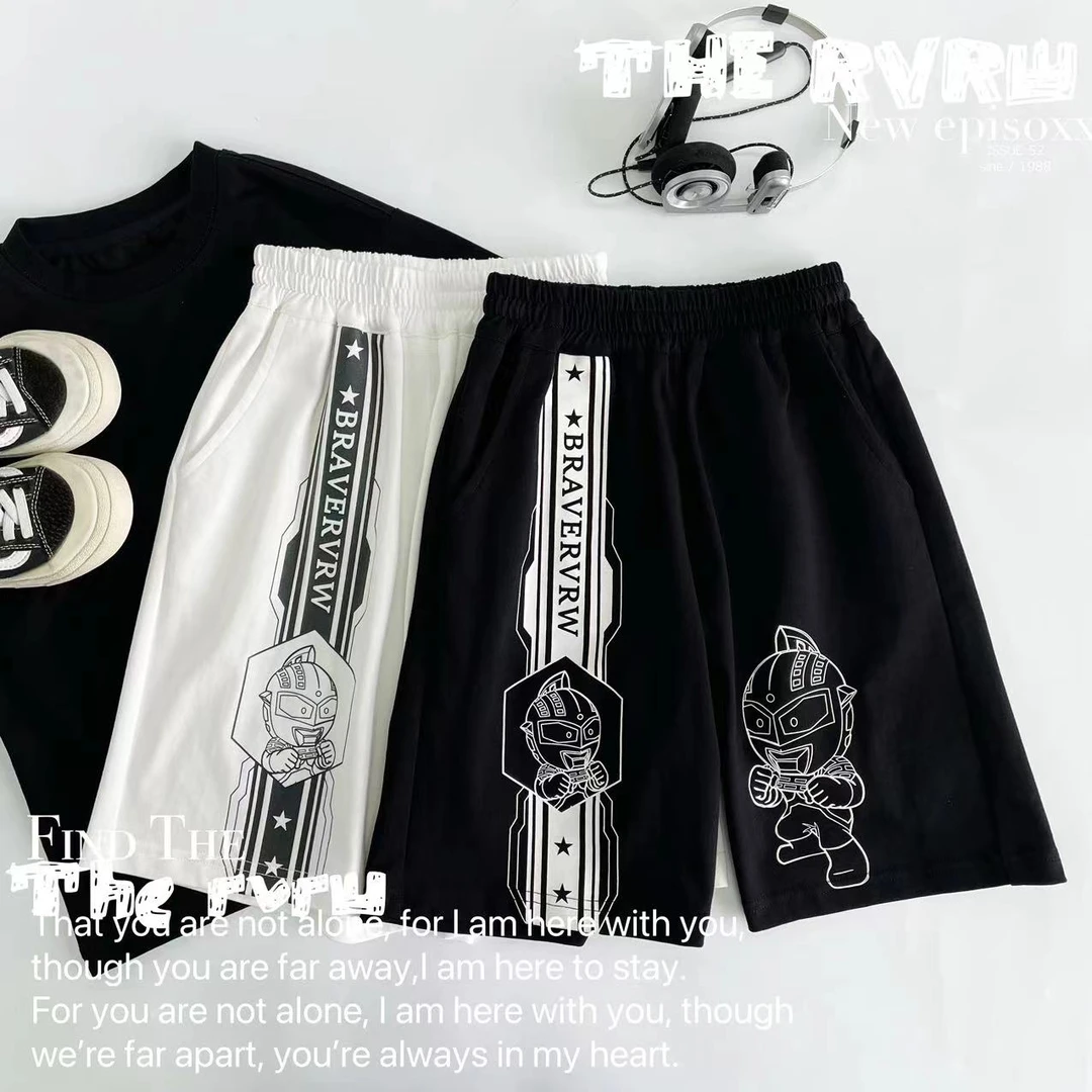 2024年新款奥特曼夏季时尚潮酷中大儿童童装运动短裤 XK-BK492